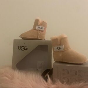 UGG Tan Baby Booties